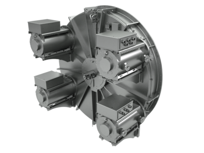 Front-end shaft generator
