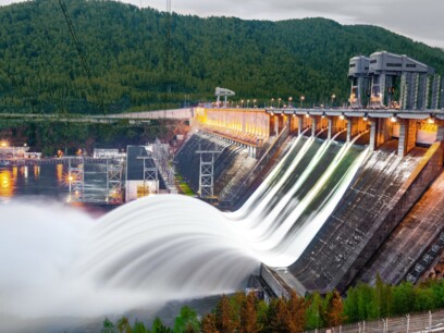 For hyropower plants